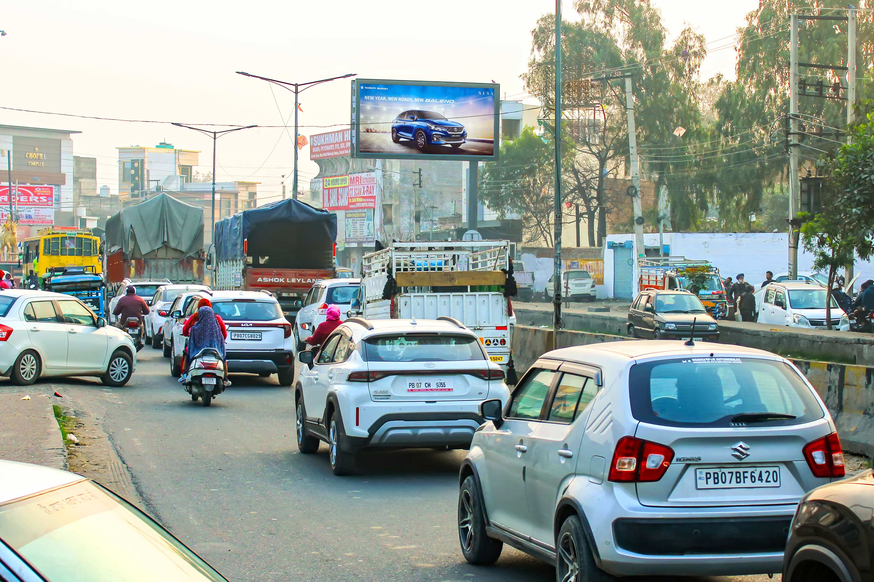 Prabhat Chowk C2 Facing Bus Stand Back Side
